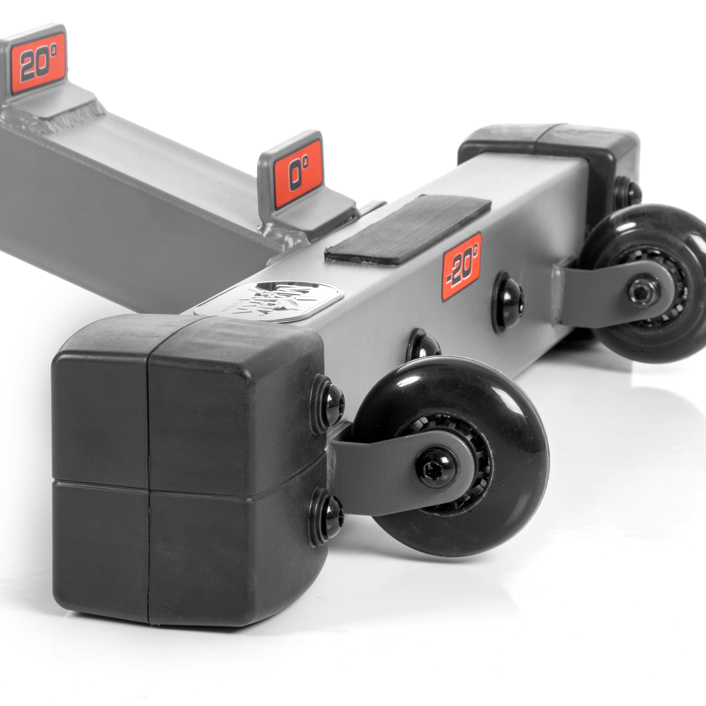 FID bench close up of wheels