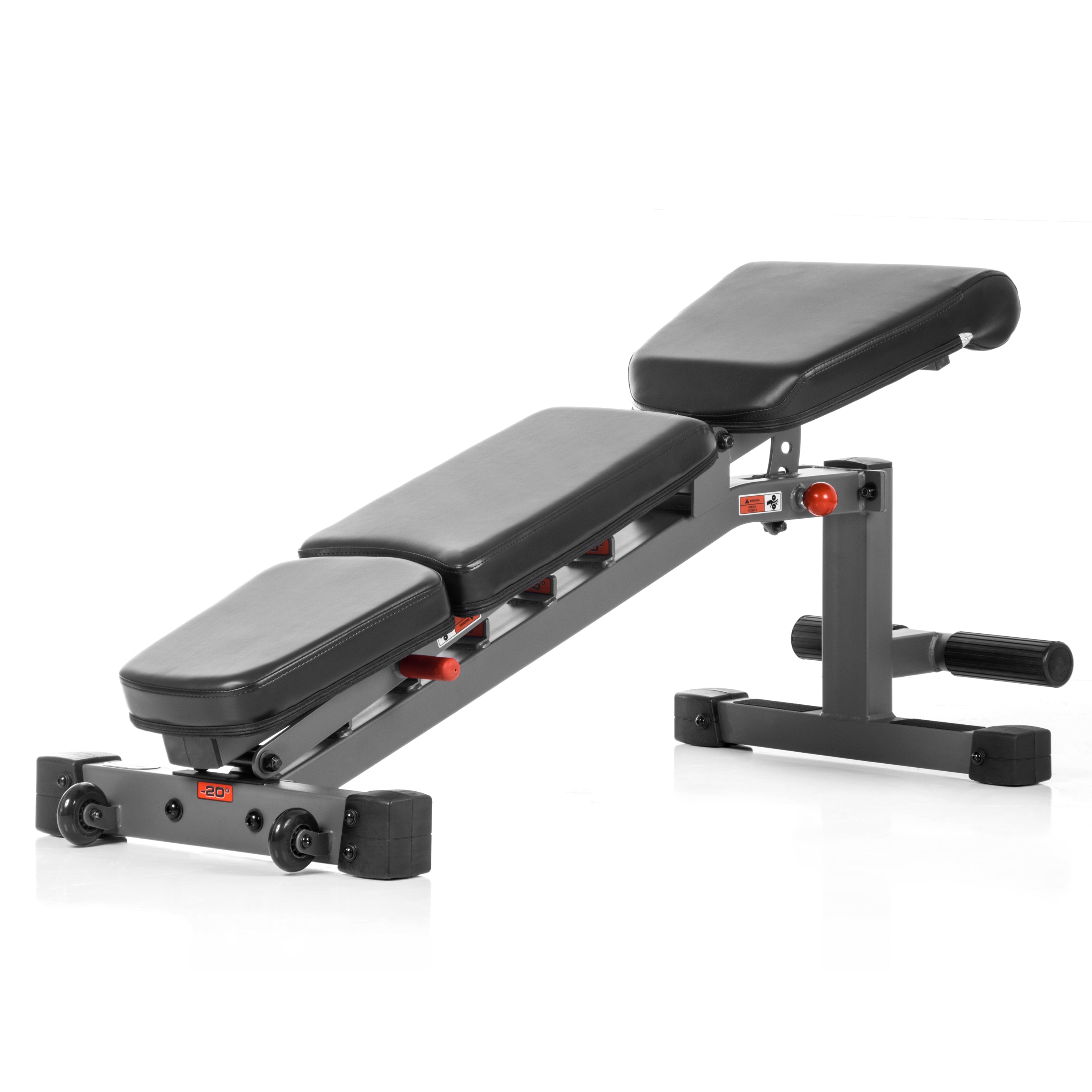 FID bench in decline position
